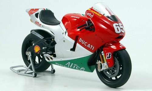 Ducati Desmosedici (Mugello) Capirossi, Moto GP, 2006, Modellauto, Fertigmodell, IXO 1:12 von Ducati
