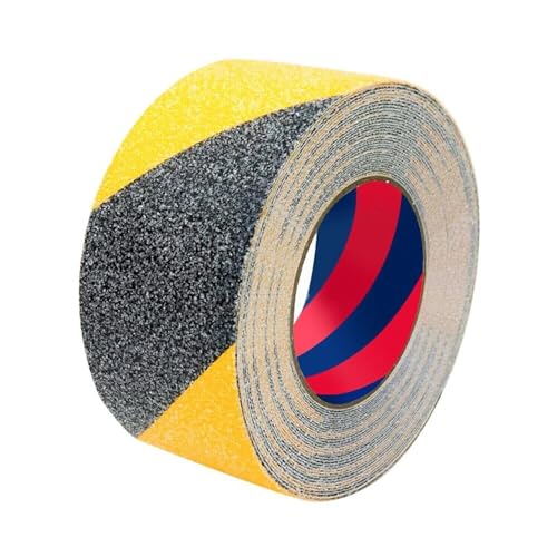 Duccinp Schwarz-Gelb Antirutsch Klebeband Streifen mit Selbstklebend, 5 cm x 10 m Treppe Stufen Band Kleber Rutschfest Klebeband, Hohe Traktion Pad für Bodenbelag innen- und Außenbereich Duccinp Schwarz-Gelb Antirutsch Klebeband Streifen mit Selbstklebend, 5 cm x 10 m Treppe Stufen Band Kleber Rutschfest Klebeband, Hohe Traktion Pad für Bodenbelag innen- und Außenbereich von Duccinp