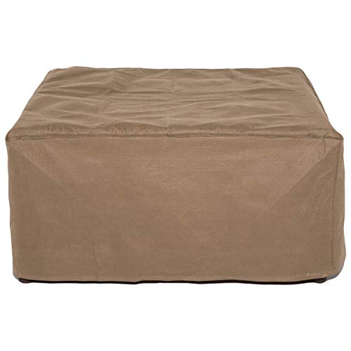 Duck Covers Essential Rectangular Patio Ottoman or Side Table Cover, 40" L x 38" W x 18" H von Duck Covers