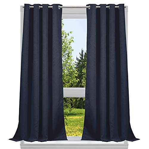 Duck River Textile Fenstervorhang-Set, Indigo, 38x84 von Duck River Textile