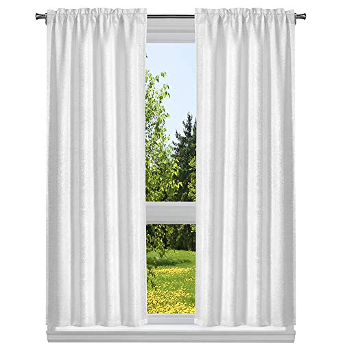 Duck River Textile Fenstervorhang-Set, weiß, 38x84 von Duck River Textile