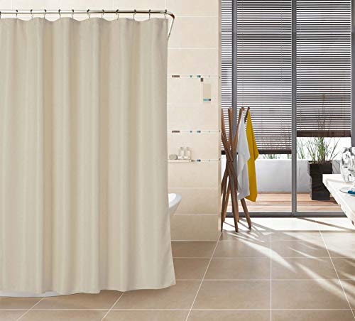 Duck River Textile Joanne Weave Shower Curtain, 70x70, Champagne von Duck River Textile