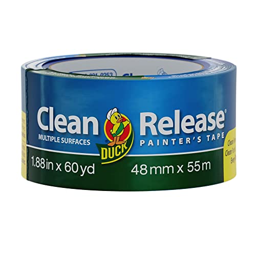 Duck Brand 240195 Clean Release Painter's Tape, 1.88 Inches by 60 Yards, Blue, Single Roll by Duck Brand 240195 Clean Release Painter's Tape, 1.88 Inches by 60 Yards, Blue, Single Roll by von Duck