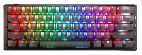 Ducky One 3 Aura Black Mini Gaming Tastatur, RGB LED - MX-Brown (US) von Ducky
