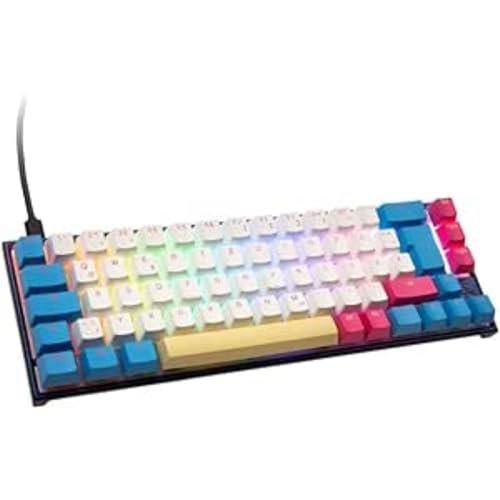 Ducky Mecha SF Limited Dawn Edition Gaming Tastatur inklusive RGB-Beleuchtung mit MX Red Switches, 65% Größe, Alluminiumgehäuse, deutsches Tastenlayout (ISO) Ducky Mecha SF Limited Dawn Edition Gaming Tastatur inklusive RGB-Beleuchtung mit MX Red Switches, 65% Größe, Alluminiumgehäuse, deutsches Tastenlayout (ISO) von Ducky