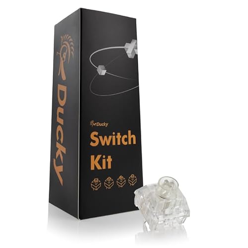 Ducky Kailh Y Jellyfish Switches, mechanisch, 5-Pin, clicky, MX-Stem, 50 g - 110 Stück von Ducky