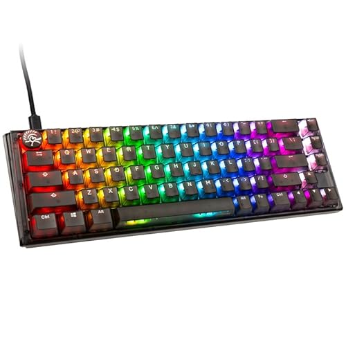 Ducky One 3 Aura Black SF Gaming Tastatur, RGB LED - Kailh Jellyfish Y (US) von Ducky