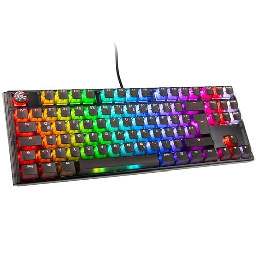 Ducky One 3 Aura Black TKL Gaming Tastatur, RGB LED - Kailh Jellyfish Y von Ducky