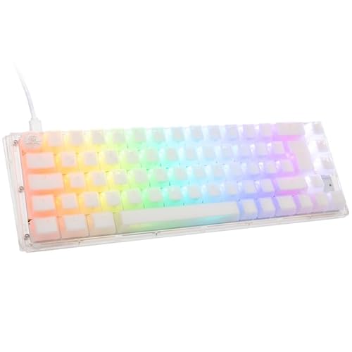 Ducky One 3 Aura White SF Gaming Tastatur, RGB LED - Kailh Jellyfish Y von Ducky