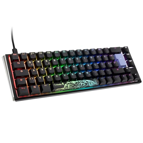 Ducky One 3 Classic, SF 65%, Cherry Black, RGB, Schwarz - Layout Italienisch von Ducky