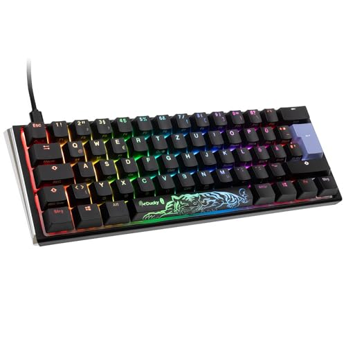 Ducky One 3 Classic Mini, 60%, Cherry Black, RGB, Schwarz - Italienisches Layout von Ducky