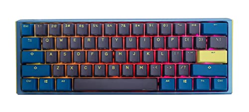 Ducky One 3 Daybreak Mini Gaming Tastatur, RGB LED - MX-Clear (US), Black von Ducky