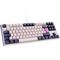 Ducky One 3 Fuji TKL Kabelgebunden Gaming-Tastatur, Tastatur Deutsch, QWERTZ Pink von Ducky