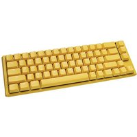 Ducky One 3 Yellow SF Kabelgebunden Gaming-Tastatur, Tastatur Deutsch, QWERTZ Gelb von Ducky