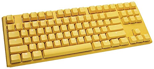 Ducky One 3 Yellow - Mechanische Gaming Tastatur Deutsches Layout im TKL-Format (80% Keyboard) mit Cherry MX Clear Switches, Hot-Swap-fähig und RGB-Beleuchtung Ducky One 3 Yellow - Mechanische Gaming Tastatur Deutsches Layout im TKL-Format (80% Keyboard) mit Cherry MX Clear Switches, Hot-Swap-fähig und RGB-Beleuchtung von Ducky
