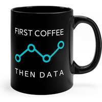 Data Analyst Gift For Mug Analyzer Statistician Statistics Science von DuckyCustomizedGifts