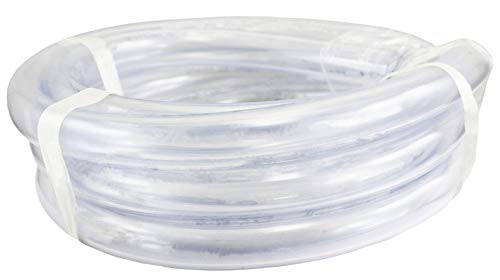 Duda Energy LPpvc075-005ft x 1,9 cm ID Niederdruck transparenter flexibler PVC-Schlauch strapazierfähig UV-chemikalienbeständiger Vinylschlauch Wasseröl 1,52 m von Duda Energy
