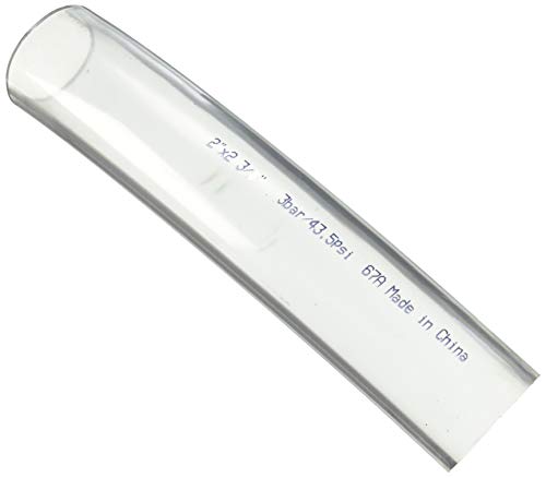 Flexibler PVC-Schlauch, strapazierfähig, UV-beständig, chemikalienbeständig, für Wasser, Öl, 30 cm x 5,1 cm Innendurchmesser von Duda Energy