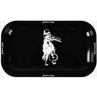 Das Akustik Krähe Metall Tablett | Dekoratives Rolltablett Serviertablett Catch All Tray Eitelkeitstablett Dekorative Schreibtischablage Speicher von DuderinoTrays