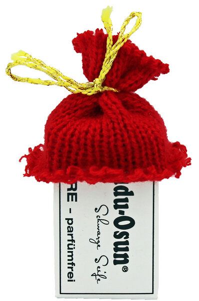 Dudu-Osun Mini Dudu Osun Seife mit Weihnachtsmütze von Dudu-Osun