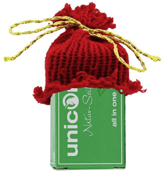Dudu-Osun Mini Dudu Osun Seife mit Weihnachtsmütze von Dudu-Osun