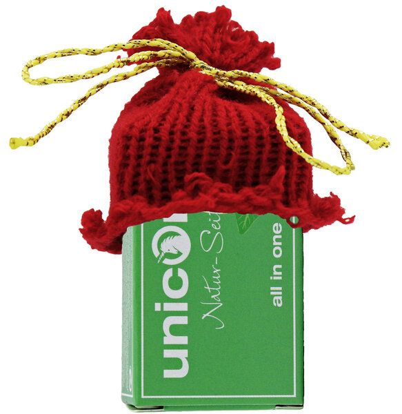 Dudu-Osun Mini Dudu Osun Seife mit Weihnachtsmütze von Dudu-Osun