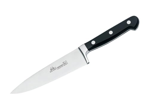 Due Cigini Due Cigni Florenz Chefmesser Schwarz, Klingenlänge: 15, 5 cm, 03DC018 Kochmesser, One Size von Due Cigini