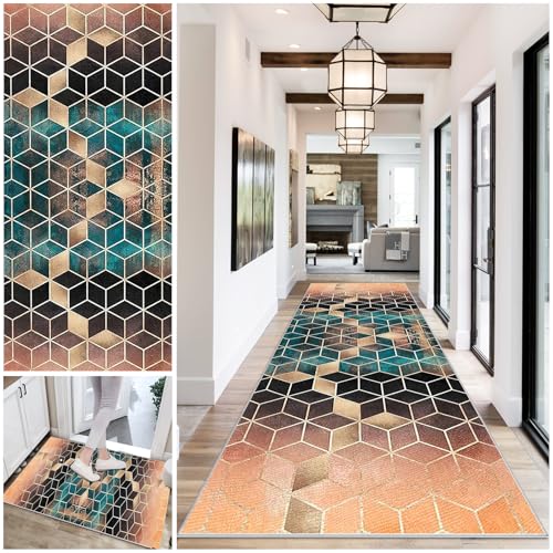 Teppich Läufer Flur Küche Lang Rutschfest Küchenteppich Teppichläufer 60 x 80 cm Waschbarer Eingangsmatte Küchenläufer Bettvorleger Kurzflor Flurläufer Teppich Flur für küche Schlafzimmer Eingang Teppich Läufer Flur Küche Lang Rutschfest Küchenteppich Teppichläufer 60 x 80 cm Waschbarer Eingangsmatte Küchenläufer Bettvorleger Kurzflor Flurläufer Teppich Flur für küche Schlafzimmer Eingang von DueQizy