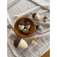 Gehäkelte Eicheln - Herbstdeko Handgemacht | Naturdeko Boho Tischdeko Gehäkelte Eicheln - Herbstdeko Handgemacht | Naturdeko Boho Tischdeko von DueckmannManufaktur