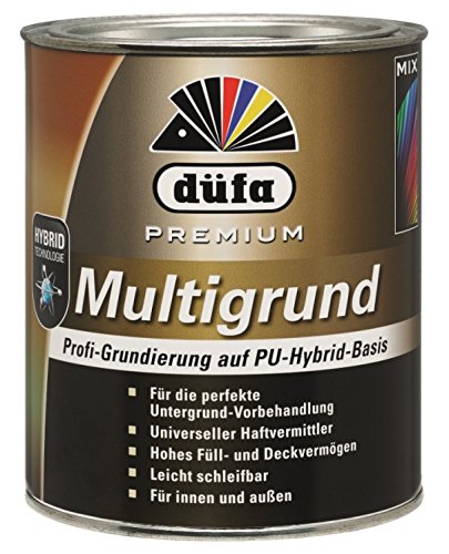Düfa Premium Multigrund Grundierung PU-Hybrid-Basis Weiß 2,5 Liter von Düfa