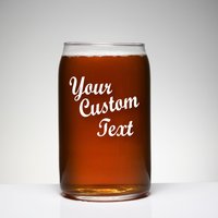 Benutzerdefinierte Sand Geschnitzte Bierdose Geformtes Glas, Geburtstag, Muttertag, Trauzeugen, Brautjungfern, Geschenke Für Ihn von DuelDrinkware