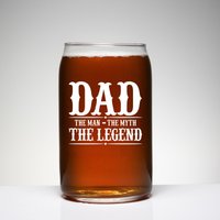 Papa The Legend Custom Bierglas/Bierkanne Glas Geburtstagsgeschenke Geschenke Für Männer Vatertag von DuelDrinkware
