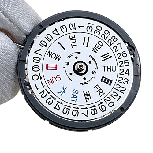 Duendhd 3.8 O'Clock NH36A Automatik Uhrwerk Automatik Automatik Datum/Tageseinstellung 24 Jewels, Weiß von Duendhd