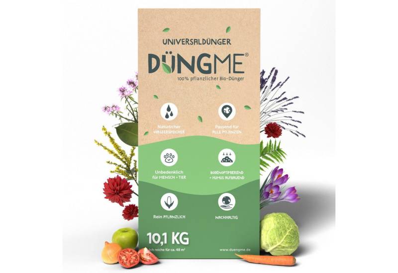 DüngMe - 100% pflanzlicher Bio-Dünger Universaldünger von DüngMe - 100% pflanzlicher Bio-Dünger