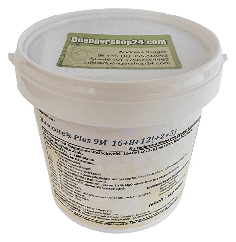 Duengershop24 1 kg Abfüllung aus Basacote® Plus 9M 16+8+12(+2+5) von Duengershop24