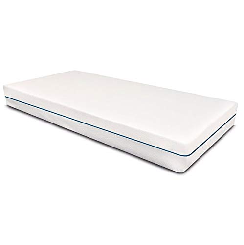 DUÉRMETE ONLINE Viskoelastische Gelenkmatratze, 5 cm, Viscogel Schlafen Visco Matratze für Gelenkbett, Vollständig bewegliche, weiß, 105x180 von DUÉRMETE ONLINE