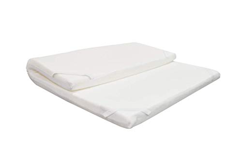 Duermete Topper Viscogel, Viskoelastisch mit 55 kg/m3 Dichte mit Gelpartikeln, 140 x 200 von DUÉRMETE ONLINE