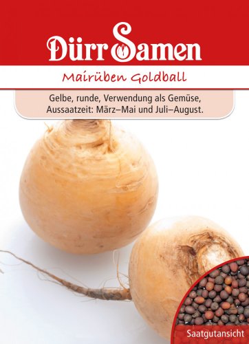 Dürr Samen 0538 Mairübe Goldball (MaiRübensamen) von Dürr-Samen