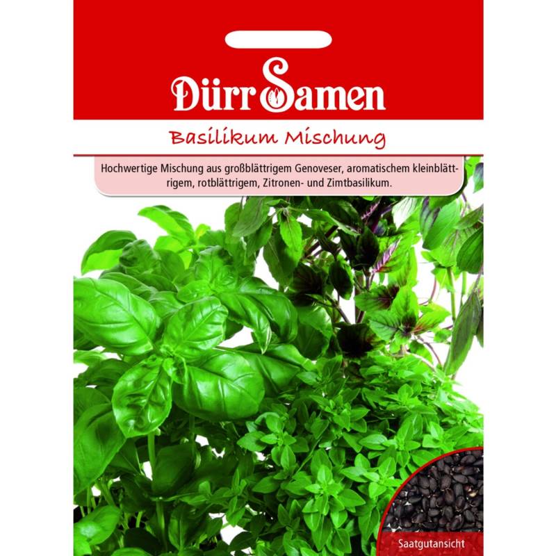 Dürr Samen Basilikum Mischung Saatgut von Dürr Samen