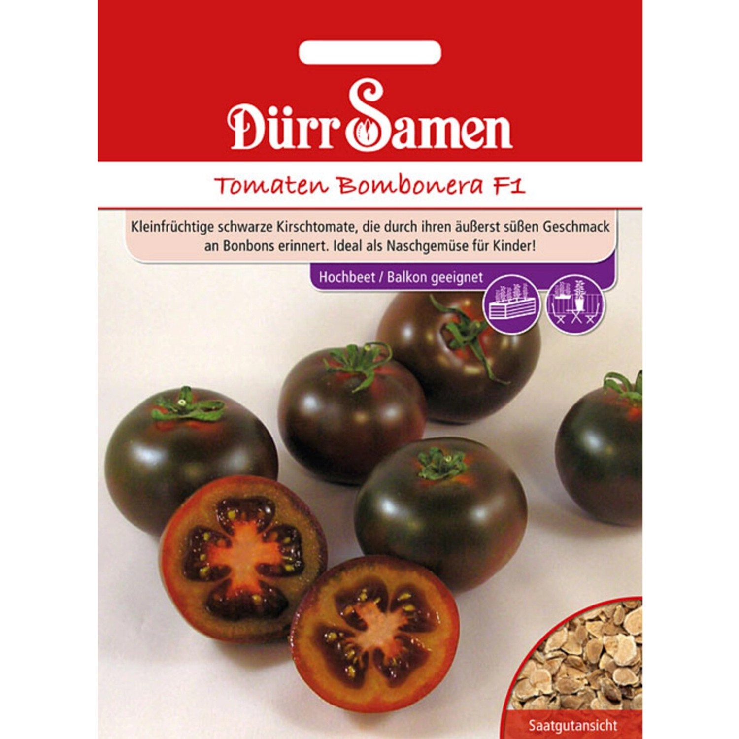 Dürr Samen Kirsch-Tomaten Bombonera F1 Saatgut Dürr Samen Kirsch-Tomaten Bombonera F1 Saatgut von Dürr Samen