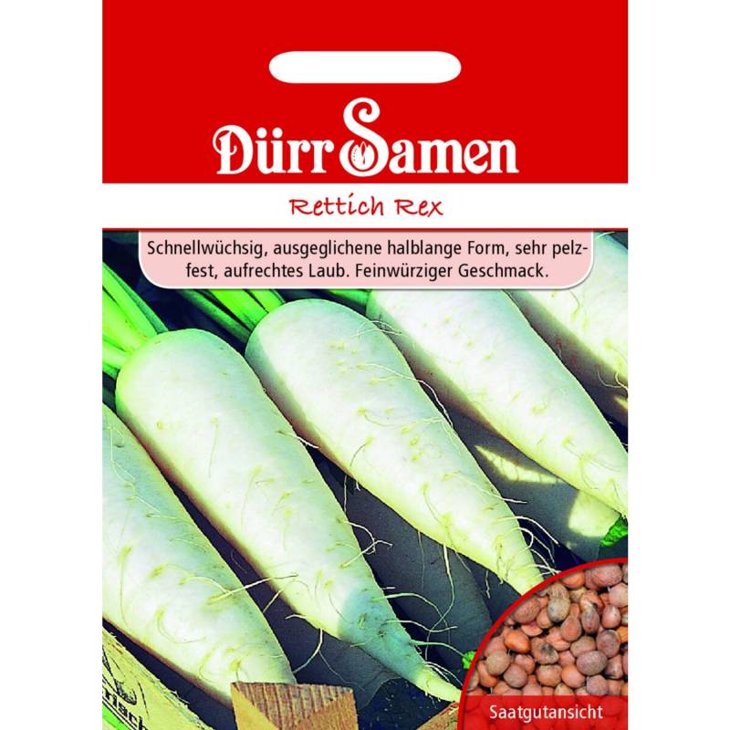 Dürr Samen Rettich Rex Saatgut von Dürr Samen