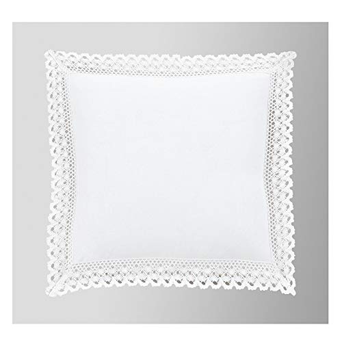 Duffi Home Kissenbezug, 60 x 60 cm, Weiß von Duffi Home