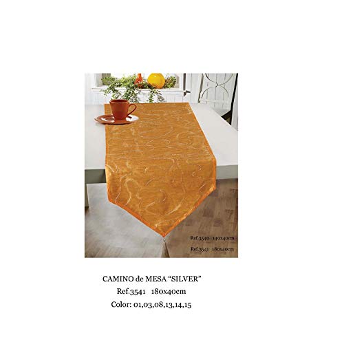 Duffi Home Tischläufer, Orange, 180 x 40 cm von Duffi Home