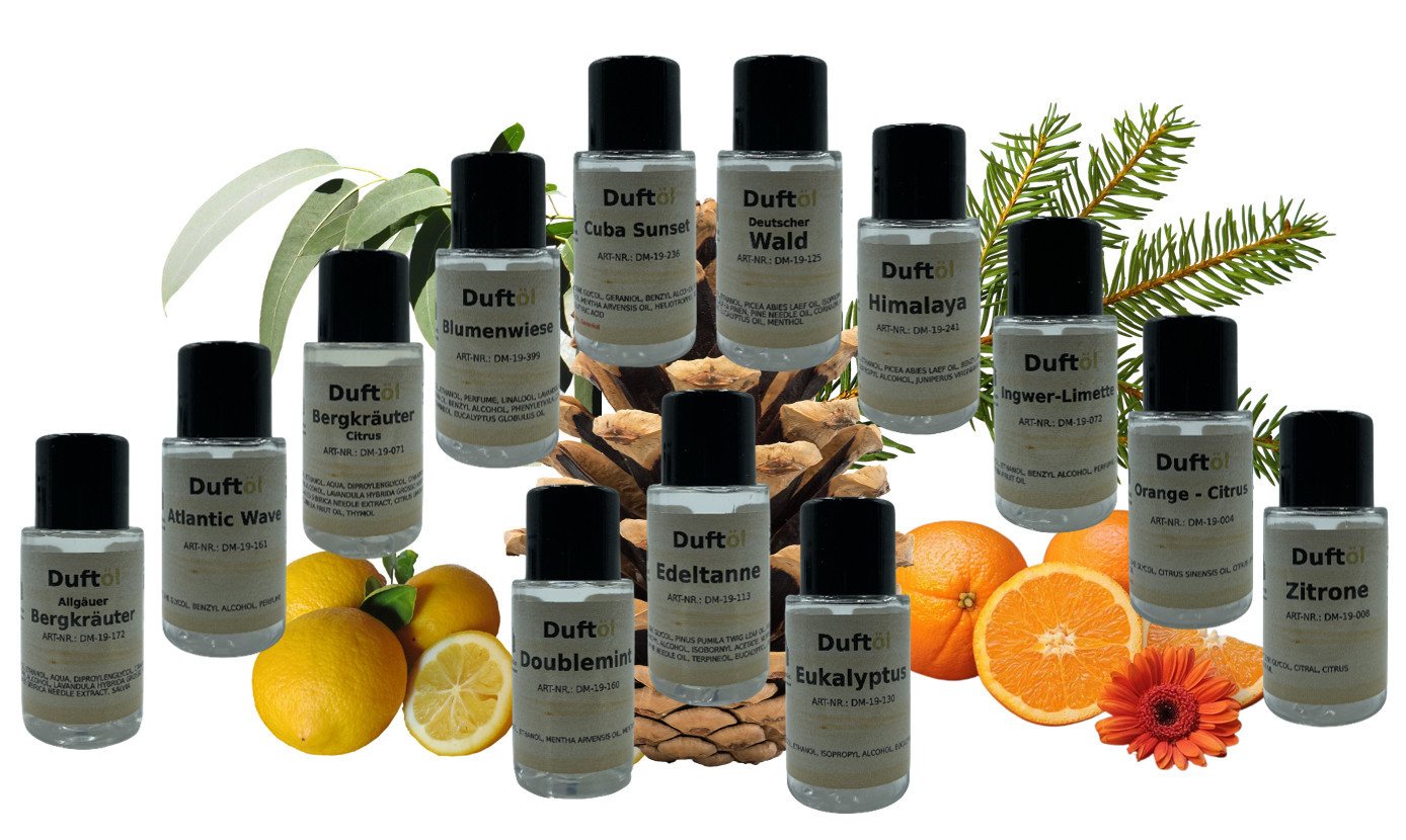 Dufte Momente Duftöl (13-St), mit naturreinen ätherischen Ölen, vegan, ohne Tierversuche von Dufte Momente