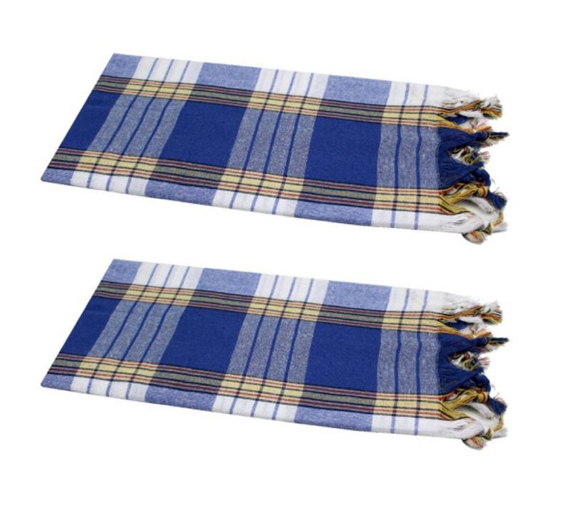 Dufte Momente Hamamtücher Classic kariert 2er-Set, (80% Baumwolle / 20% Polyester), leicht, saugfähig, schnell trocknend von Dufte Momente