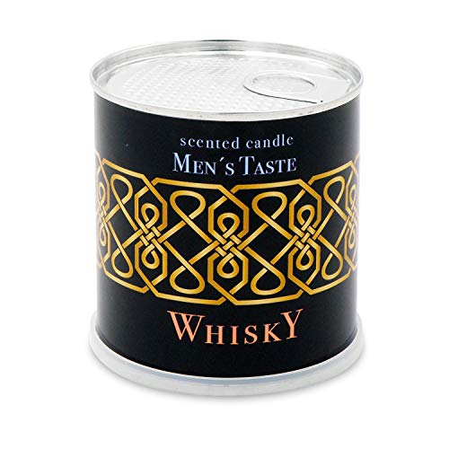 Candle Whisky Aroma, Duftkerzen für Männer, Men´s Taste, Geschenkidee für Männer, Männergeschenke, Duftkerze in der Dose von Dufte!