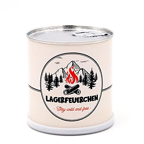 Kerze - Knisterkerze - Mini Lagerfeuer - Geschenk Sommer von Dufte!