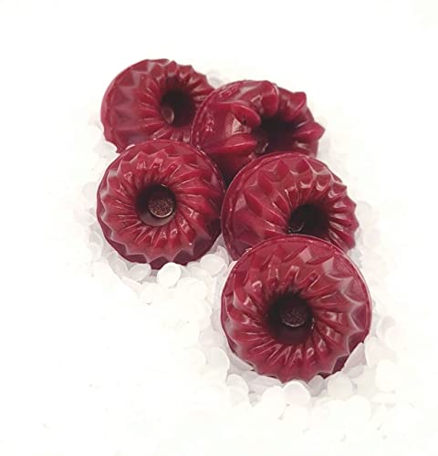 ❥ 5er Set - Duftwachs | Melt | Duftkerzen | Raumduft für die Aromalampe ❥ (Strawberry & Vanilla) von Duftmelt