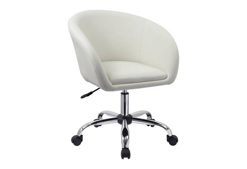 Duhome Hocker, Rollhocker Arbeitshocker Kunstleder Bürostuhl Drehstuhl Kosmetikhocker von Duhome