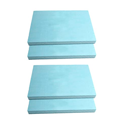 Duiaynke 4 x Bastelbrett aus Schaumstoff, für Landschaftsbau, Baumodell, rechteckige Blöcke für Miniaturgärten (30 x 20 x 2 cm, 30 x 20 x 3 cm) von Duiaynke